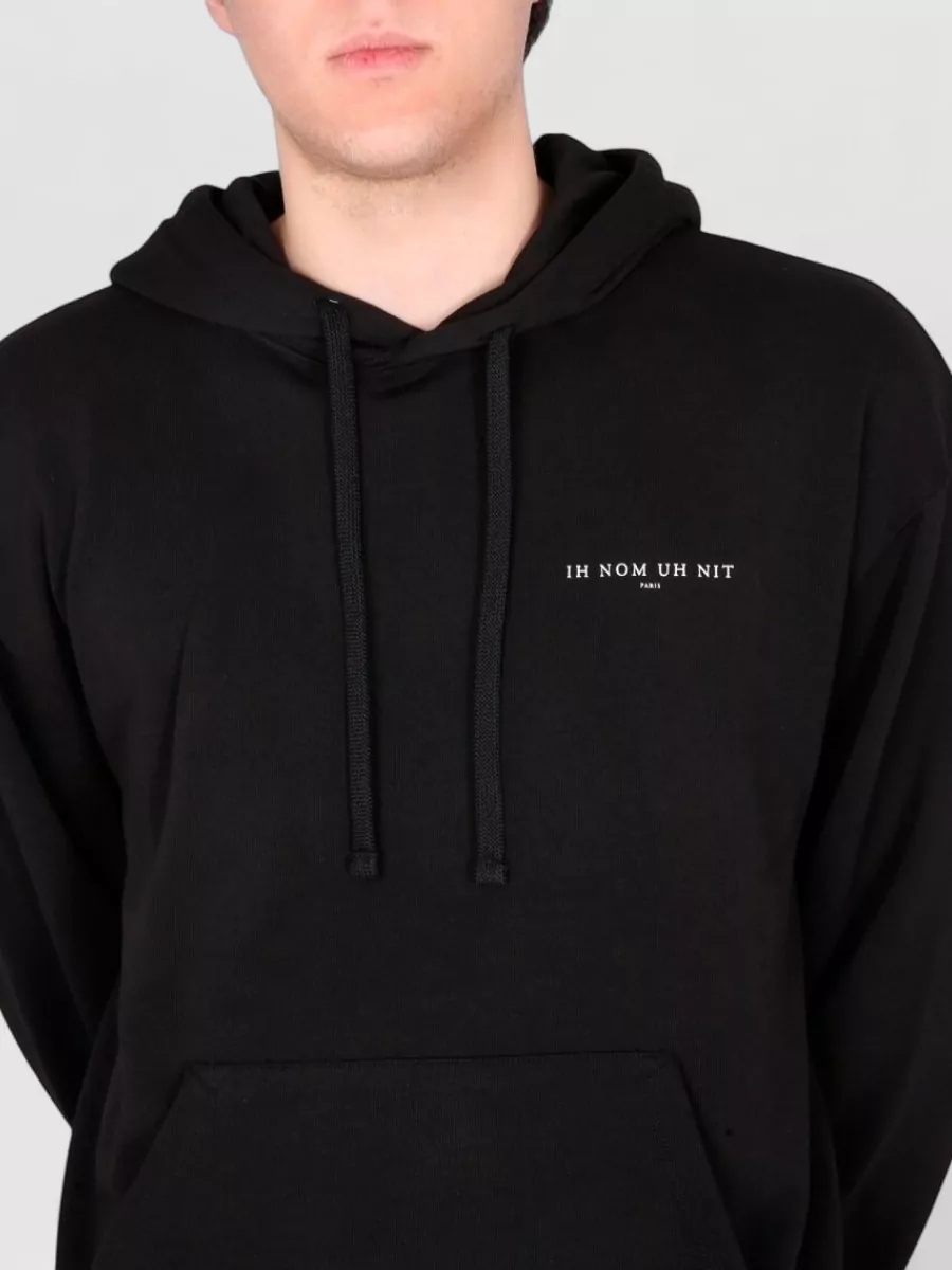 Ih Nom Uh Nit Printed Cotton Hoodie