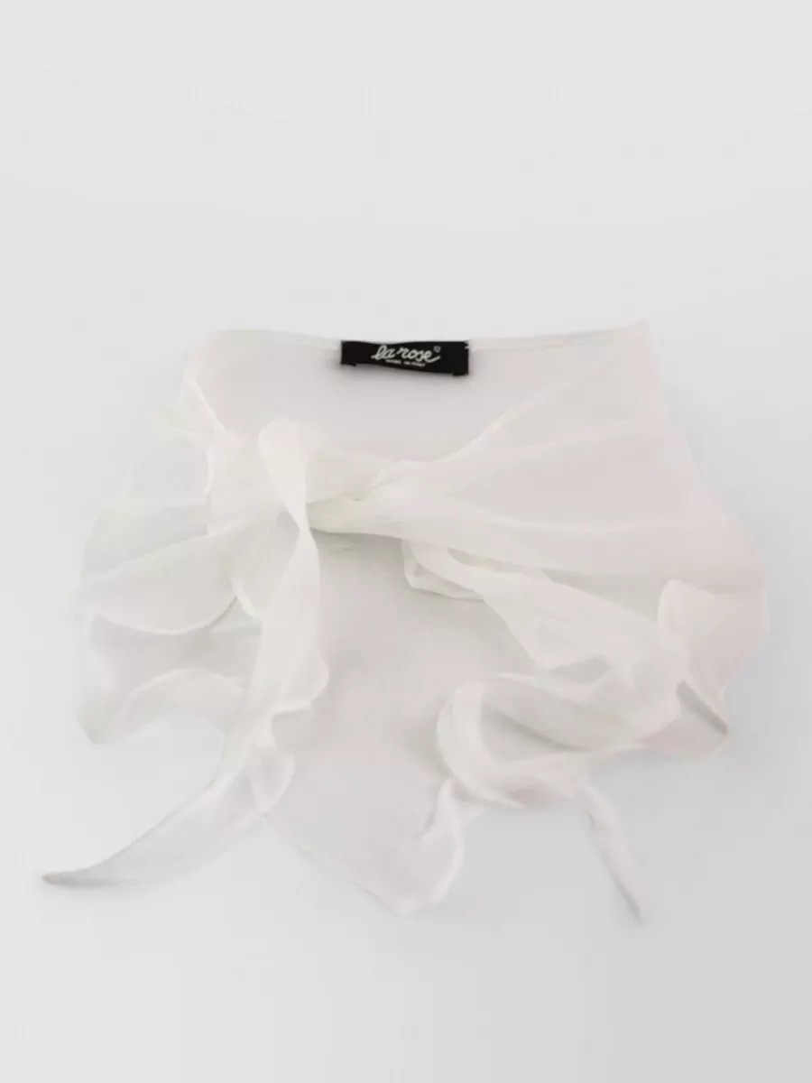 La Rose keffiyeh scarf