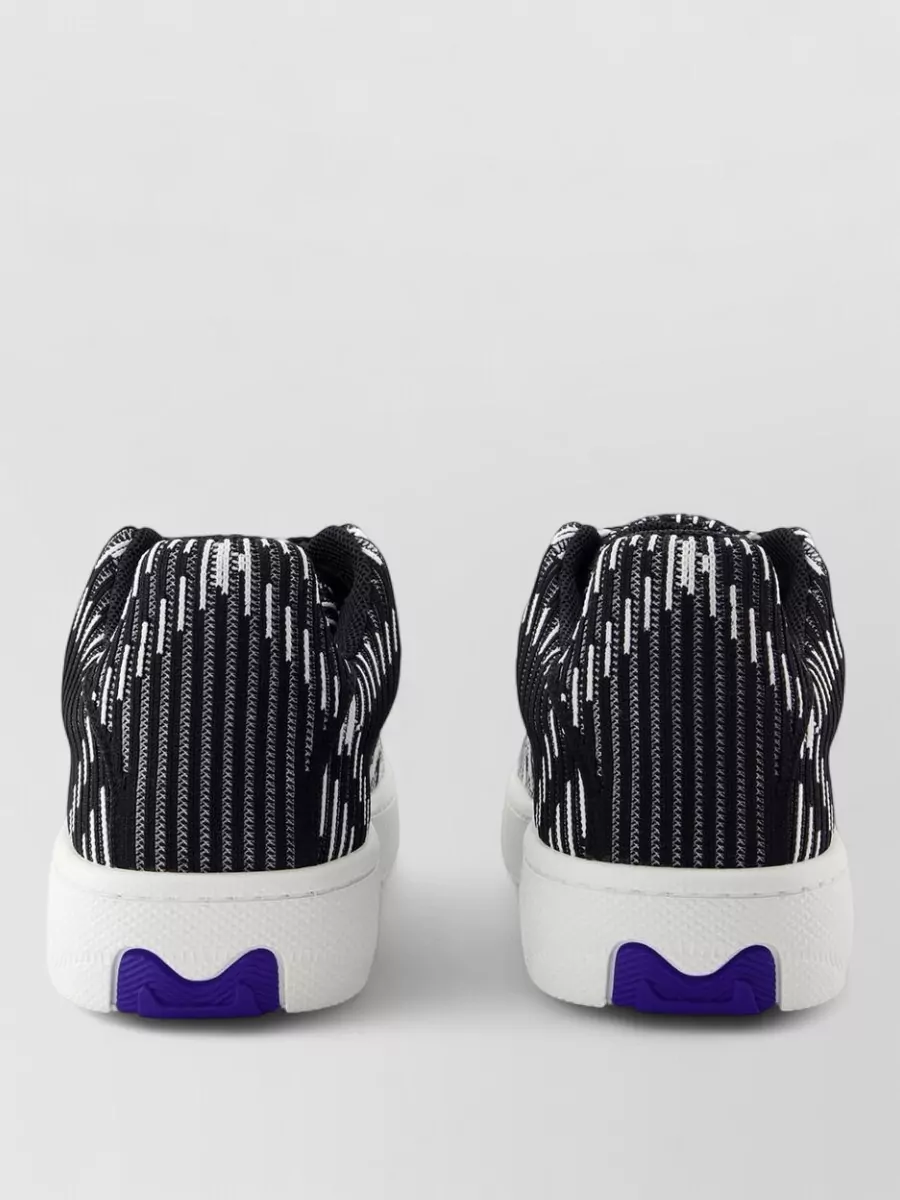 Burberry Leather Low-Top Sneakers
