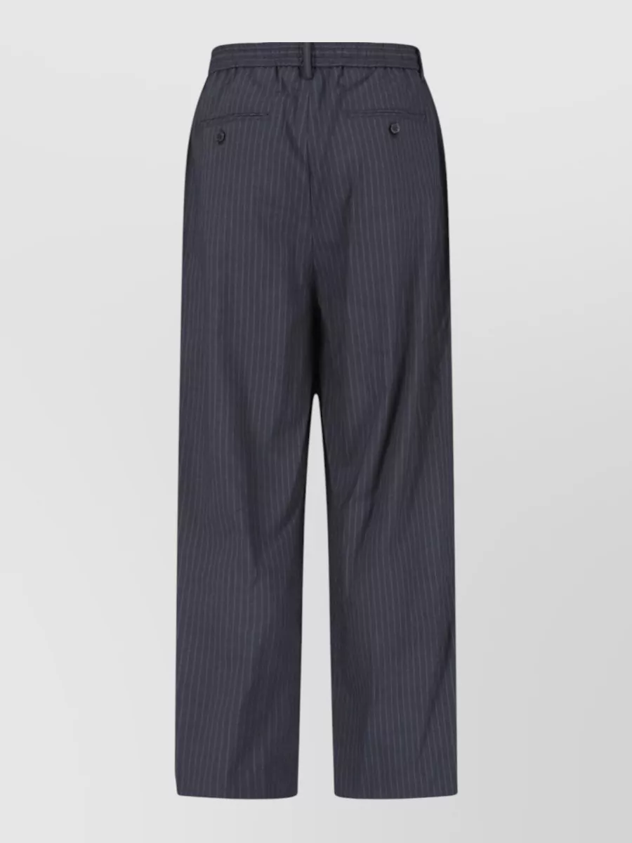 Dunst Wool Straight-Leg Trousers