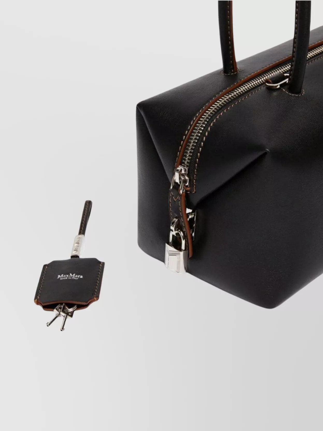 Max Mara Cross-Body Satchel Folded Sides