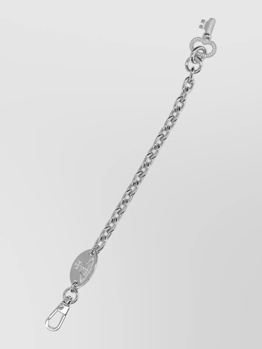 Vivienne Westwood Crystal-Embellished Chain Bracelet