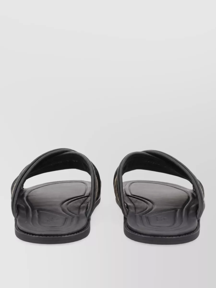Fendi Logo-Print Slides