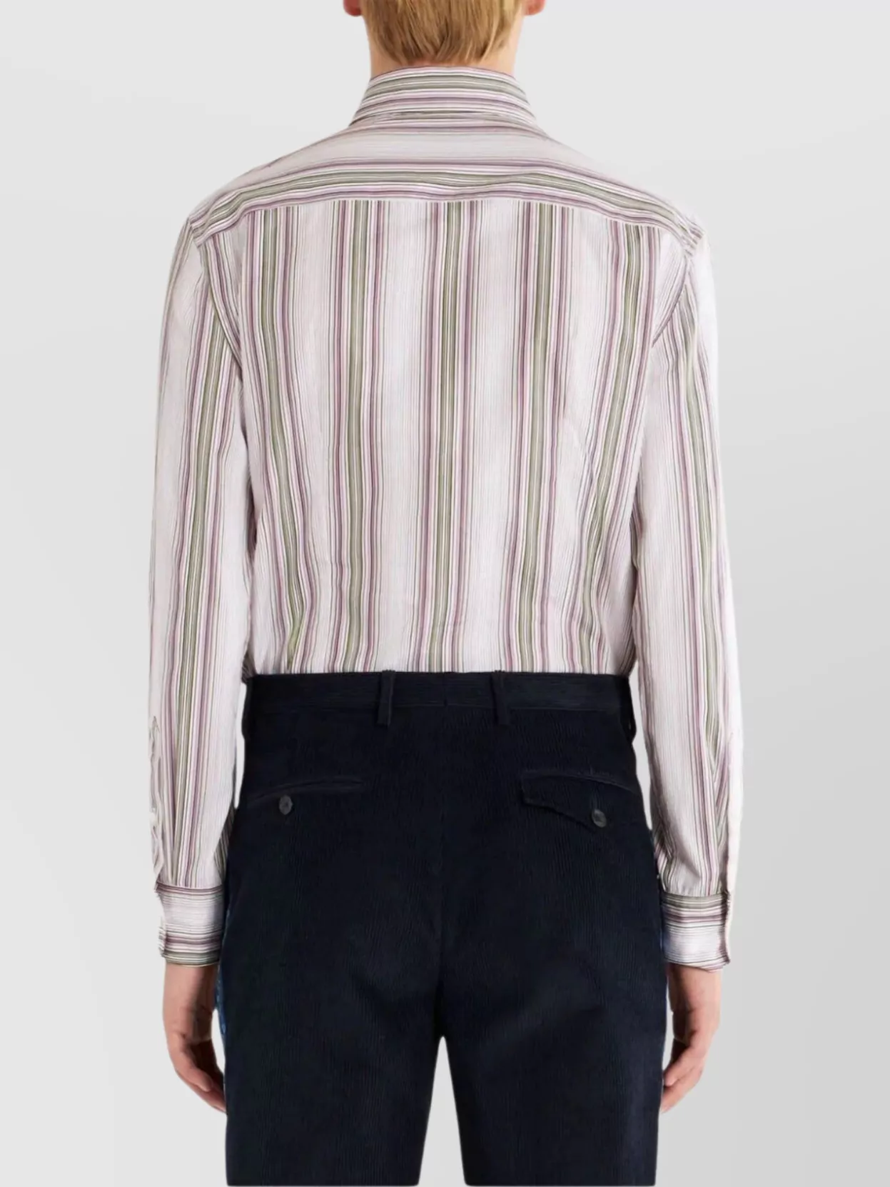 Etro Rome Striped Slim Fit Shirt