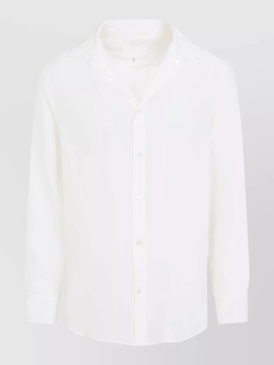Maison Margiela Silk short-sleeve shirt