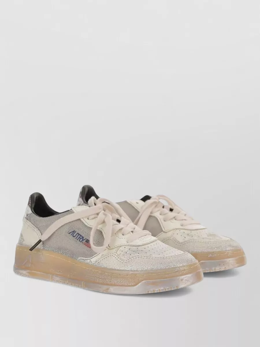 Autry leather low-top sneakers