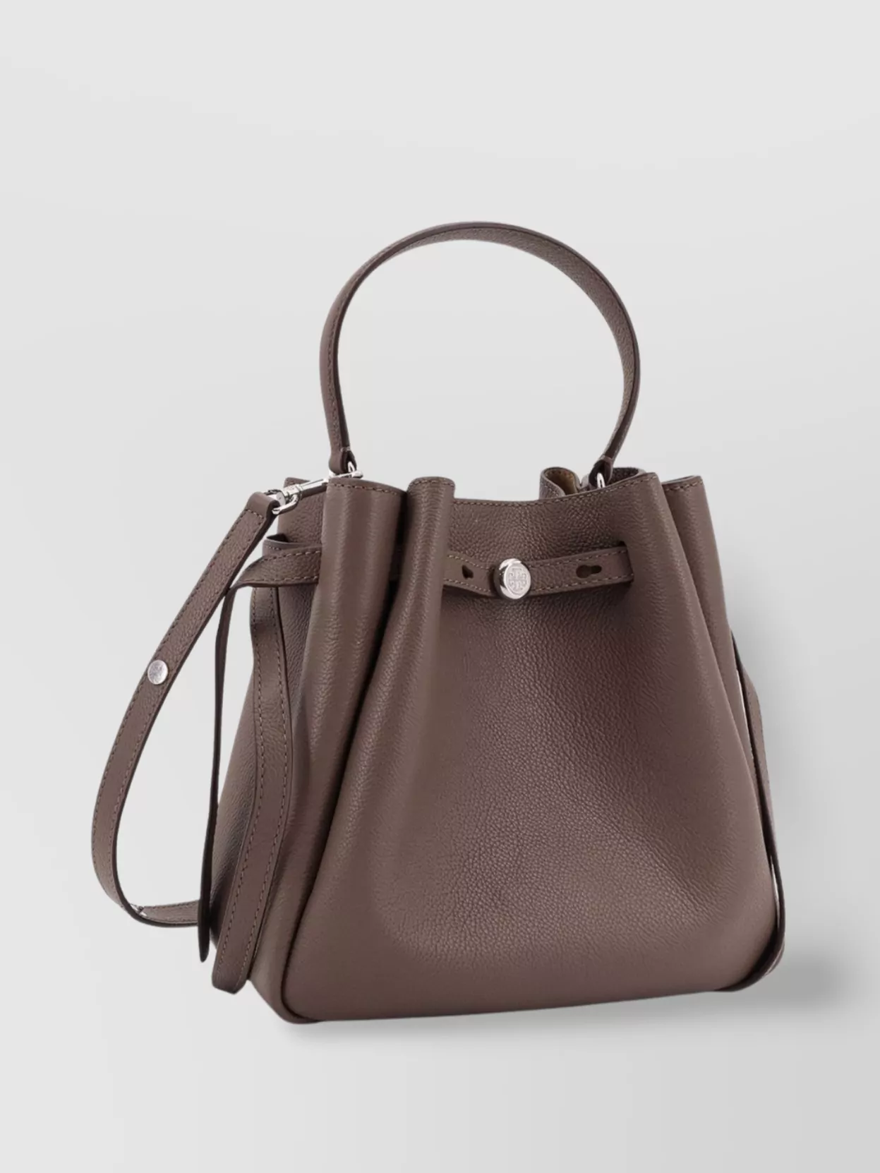 Tory Burch Romy Leather Bucket Bag