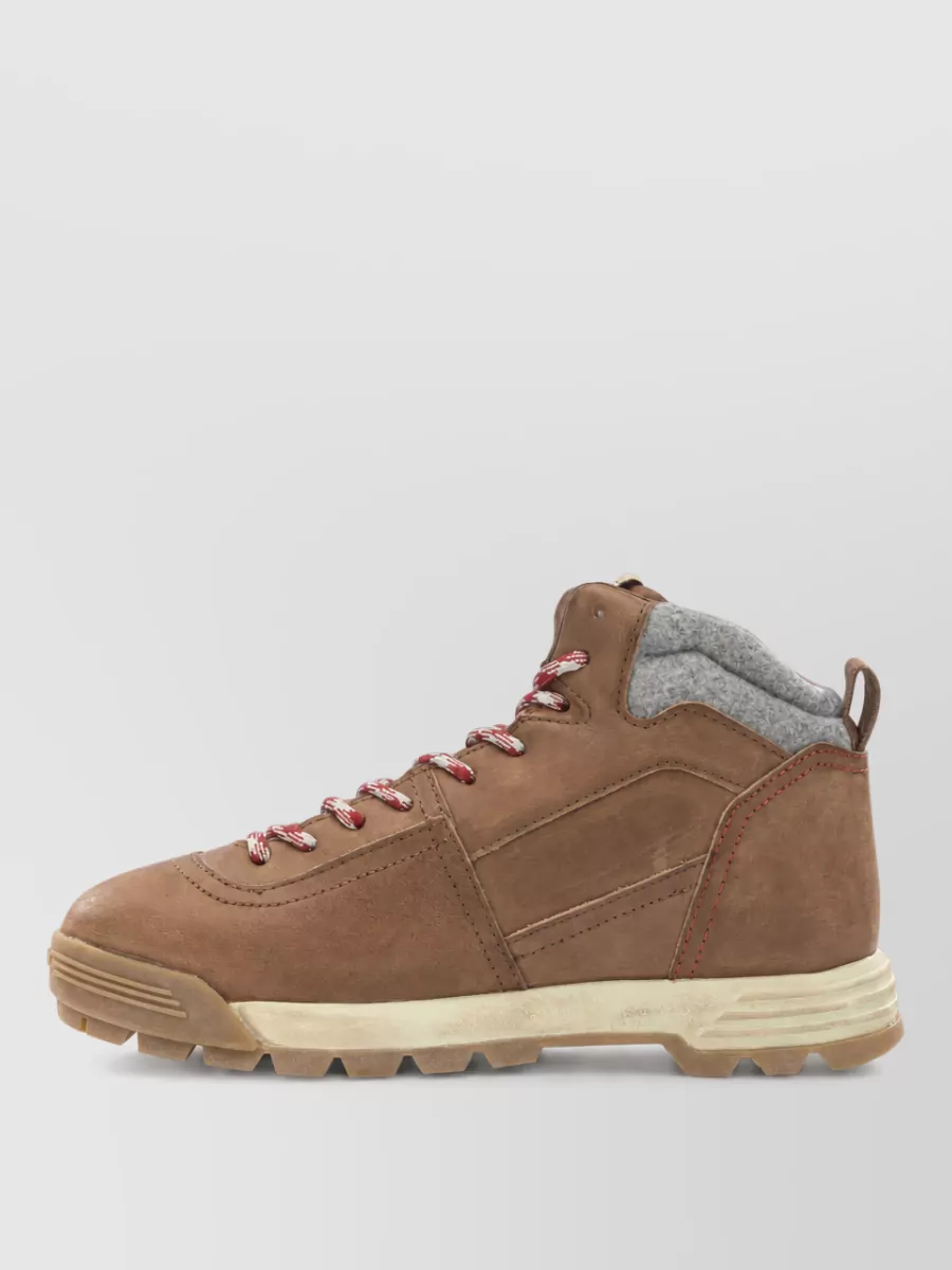 Autry Leather Combat Boots