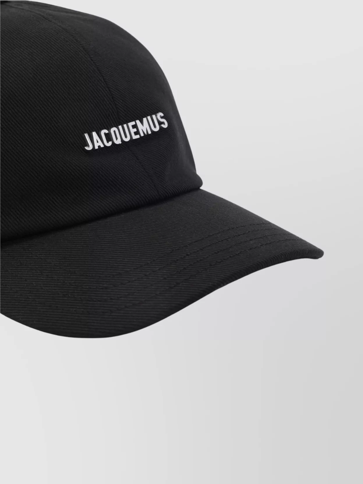 Jacquemus Gadjo Cap Curved Brim