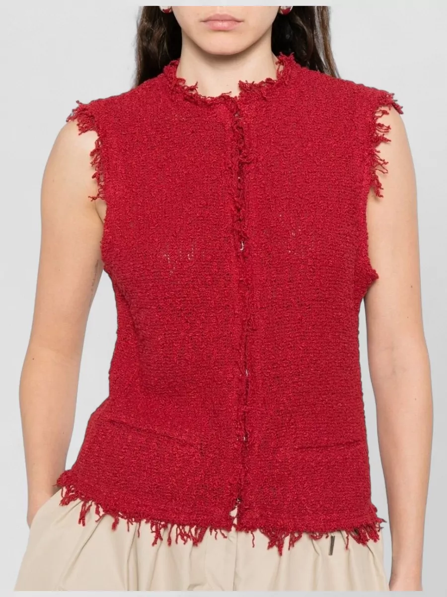 Iro Shanny Cotton Vest Round Neck Sleeveless