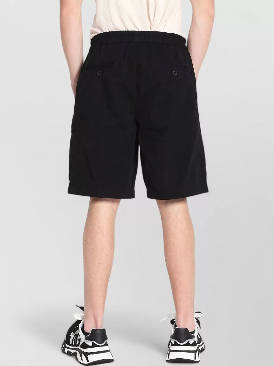 Dolce&Gabbana Cotton Blend Bermuda Shorts Cargo Style