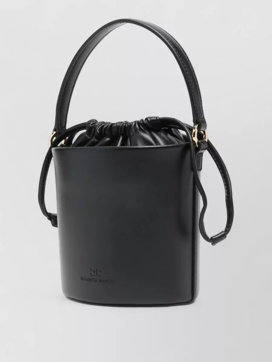 Elisabetta Franchi Logo Bucket Bag