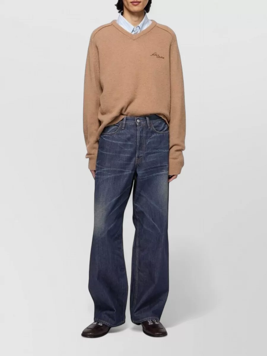 Acne Studios Denim Wide-Leg Jeans