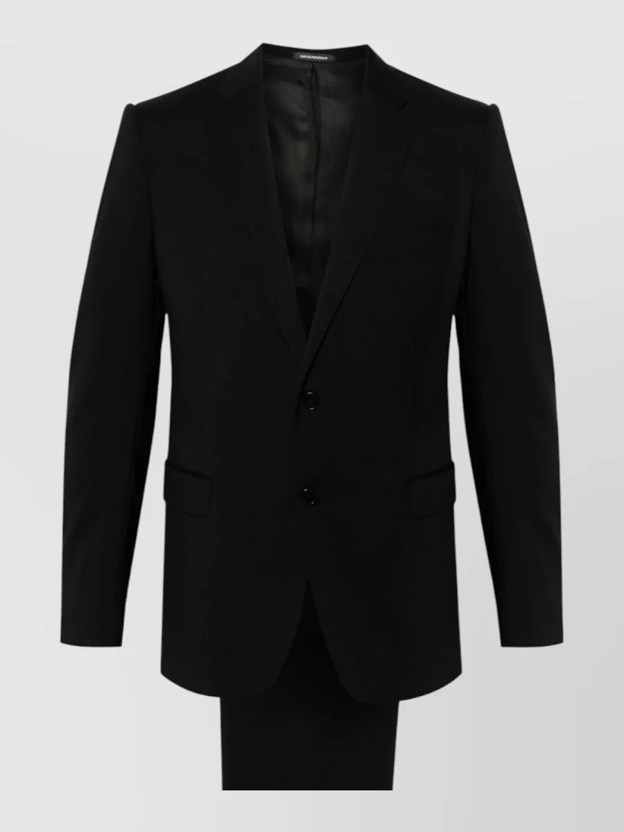 Emporio Armani Virgin wool single-breasted suit