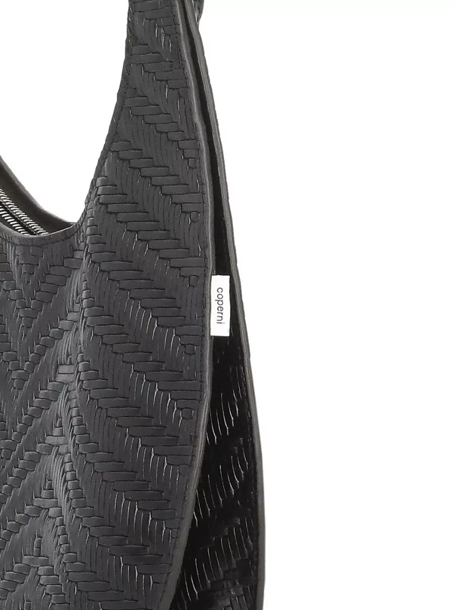 Coperni Chevron Leather Shoulder Bag Top Handle Strap