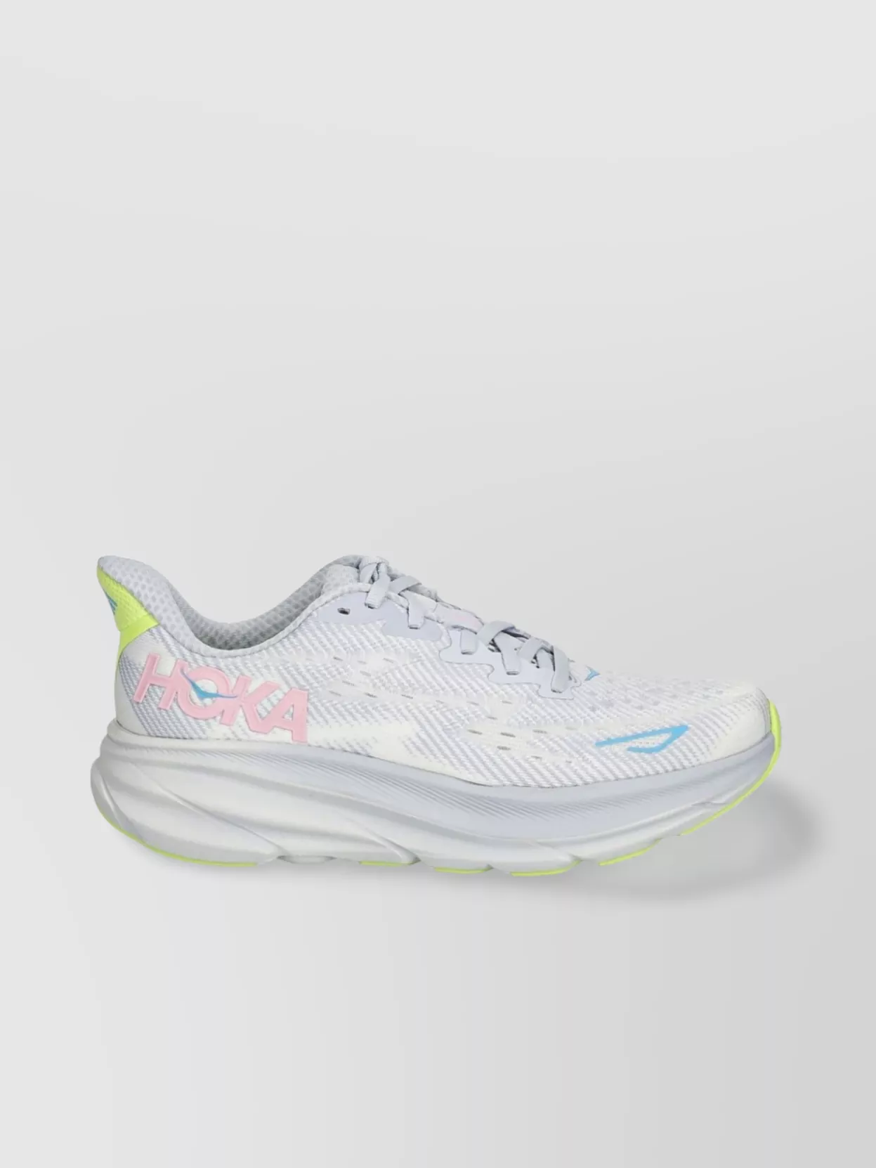 Hoka One One Almond Toe Lace-Up Mesh Shoes