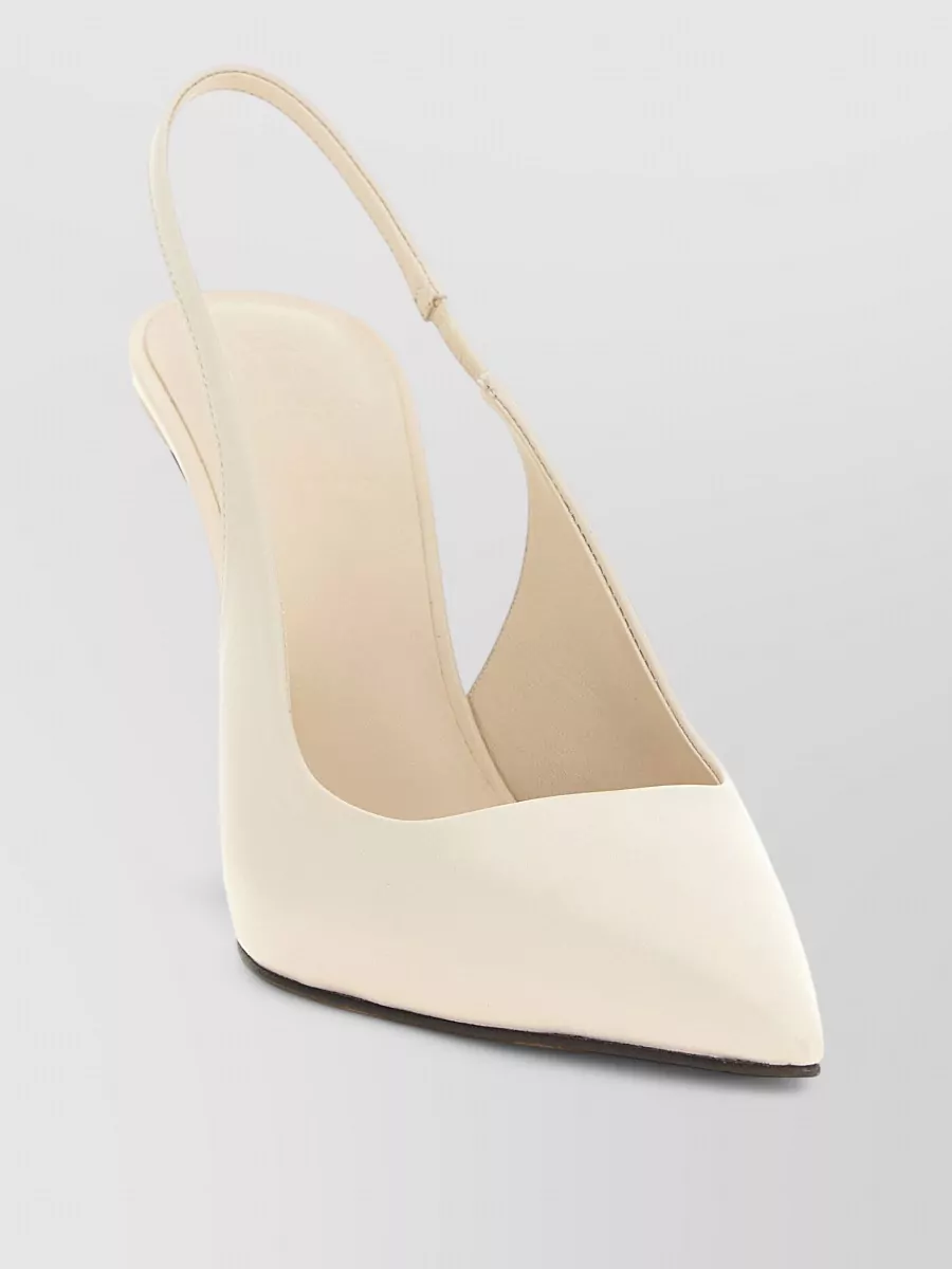 Brunello Cucinelli Leather Slingback Pumps