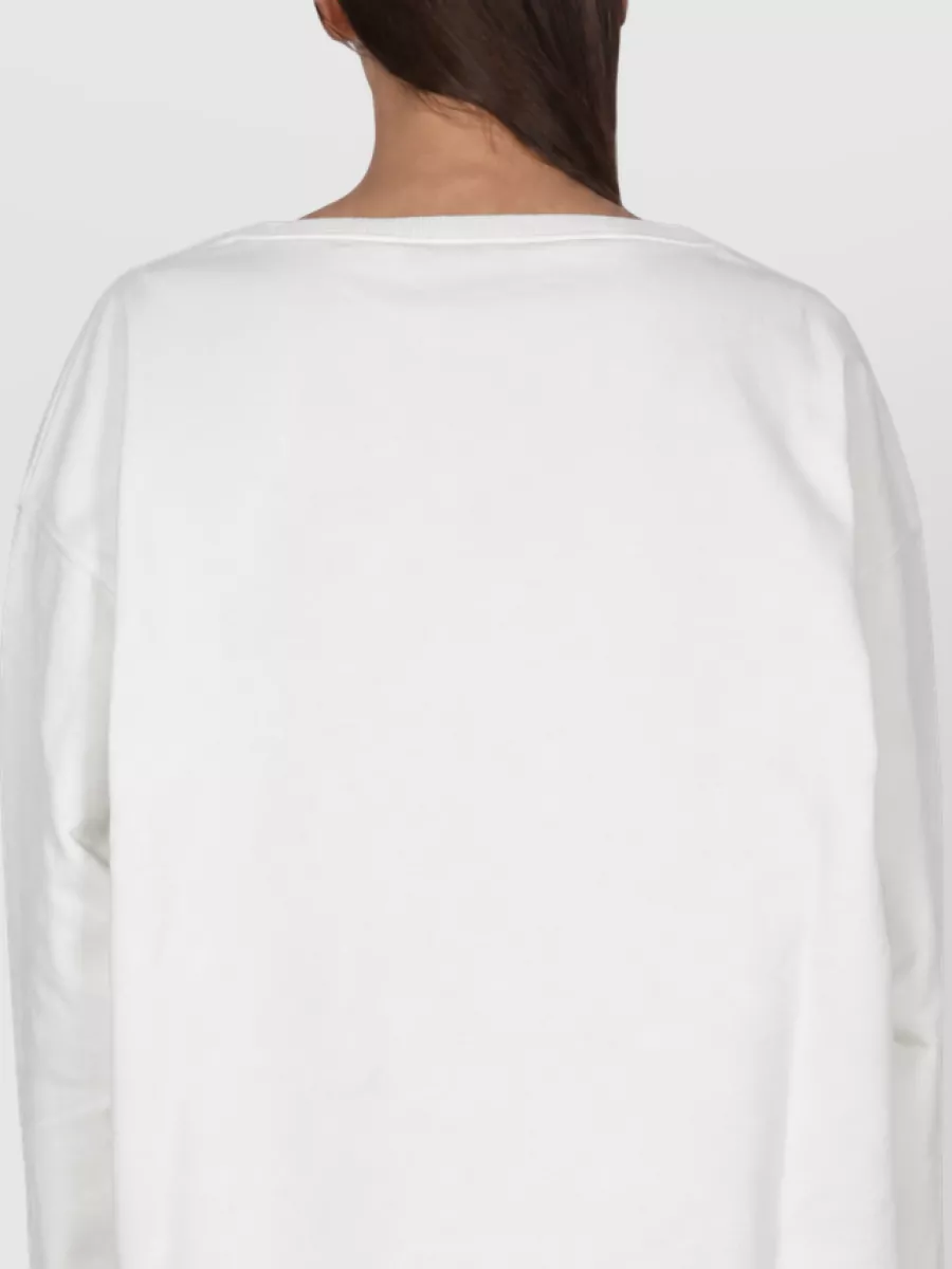 Maison Margiela Cotton Crewneck Sweatshirt