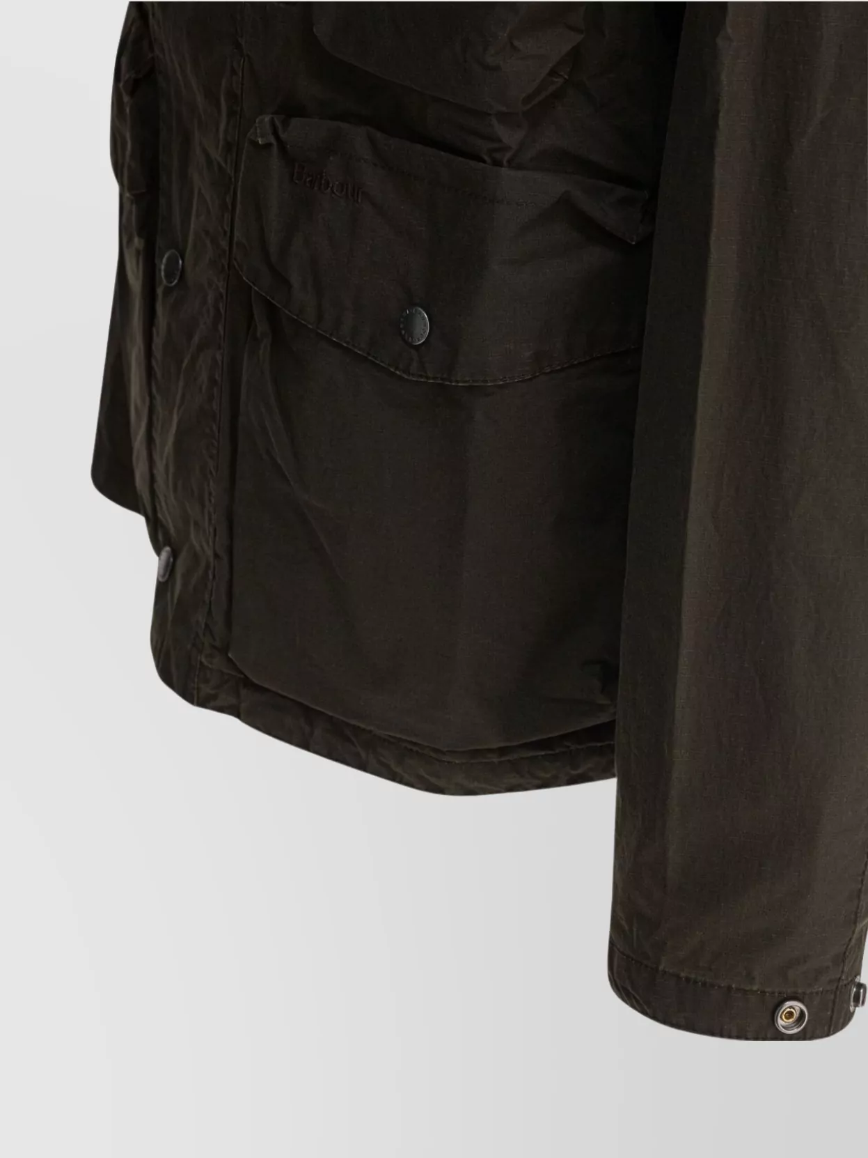 Barbour Westmorland Waterproof Jacket In Dark Green
