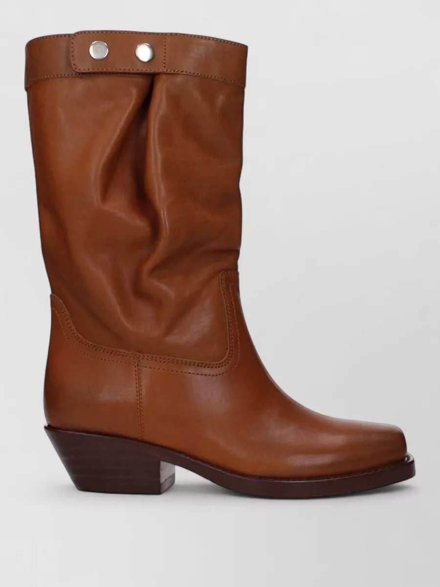 Isabel Marant Leather Ankle Boots