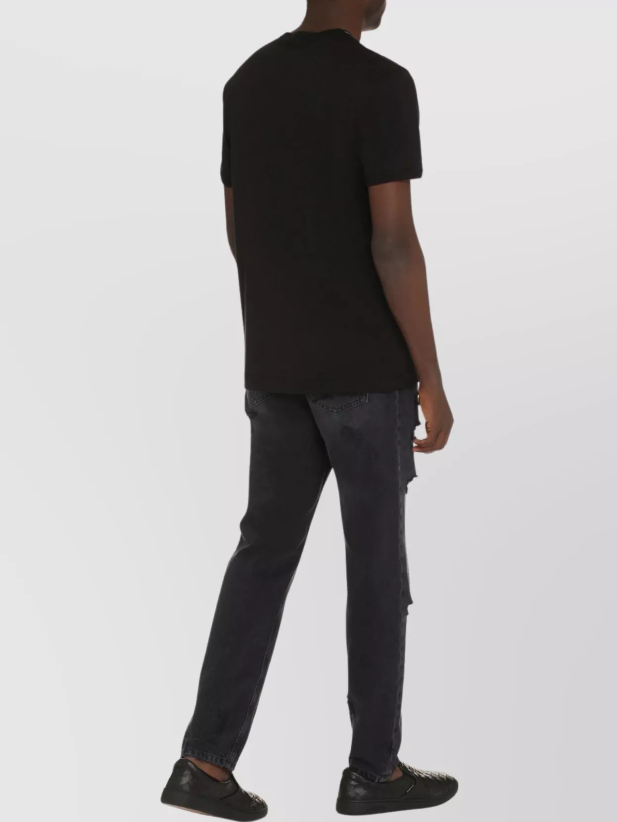 Dolce&Gabbana Crew-Neck T-Shirt Embroidered Detail