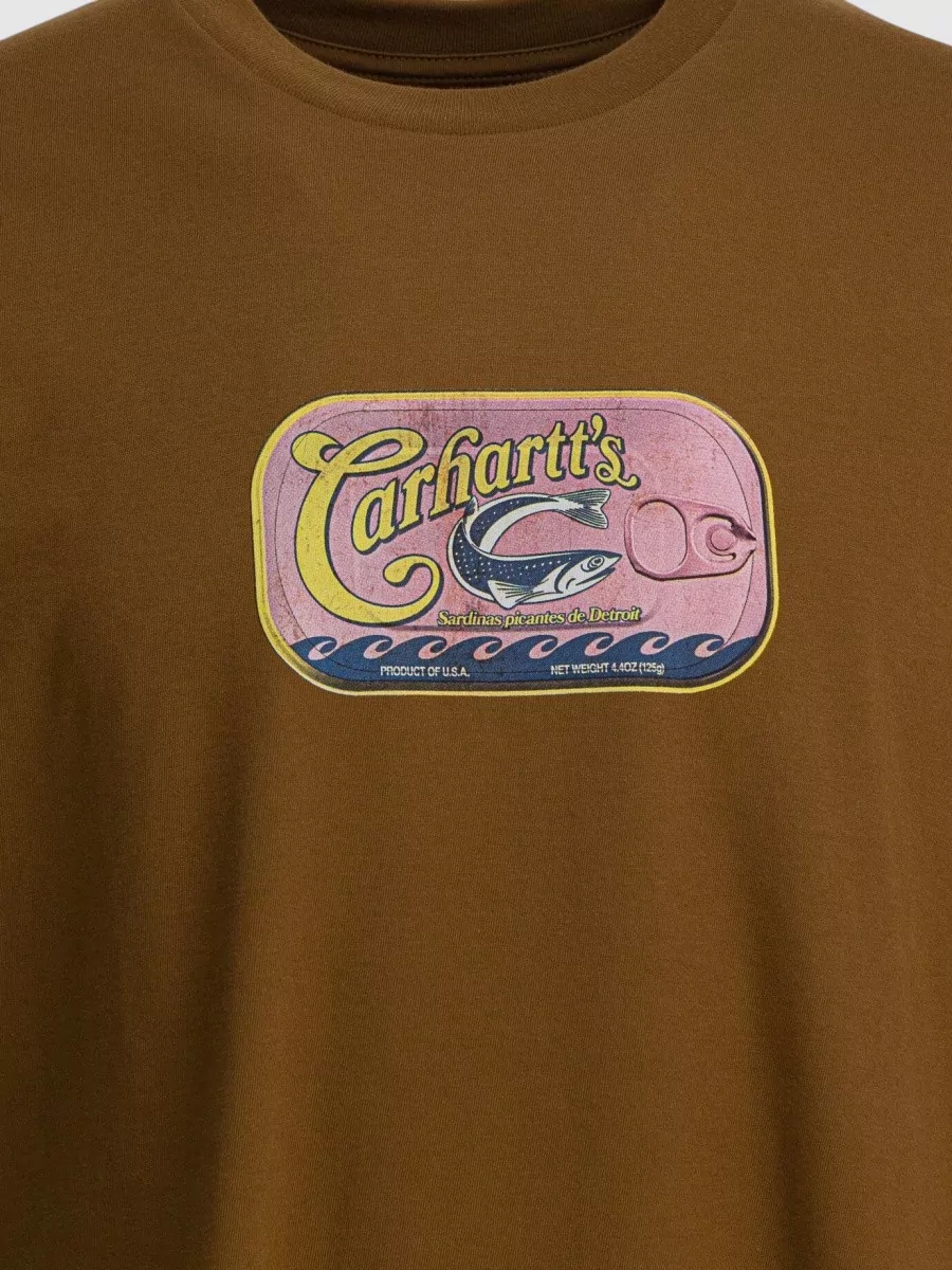 Carhartt Wip Sardinas Graphic Print Short Sleeve T-Shirt