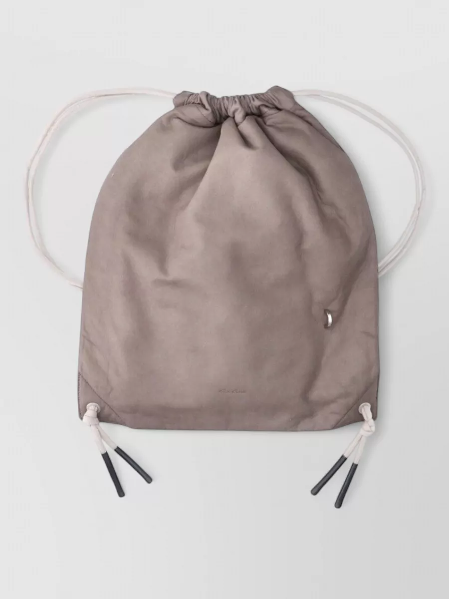 Rick Owens lamb leather backpack