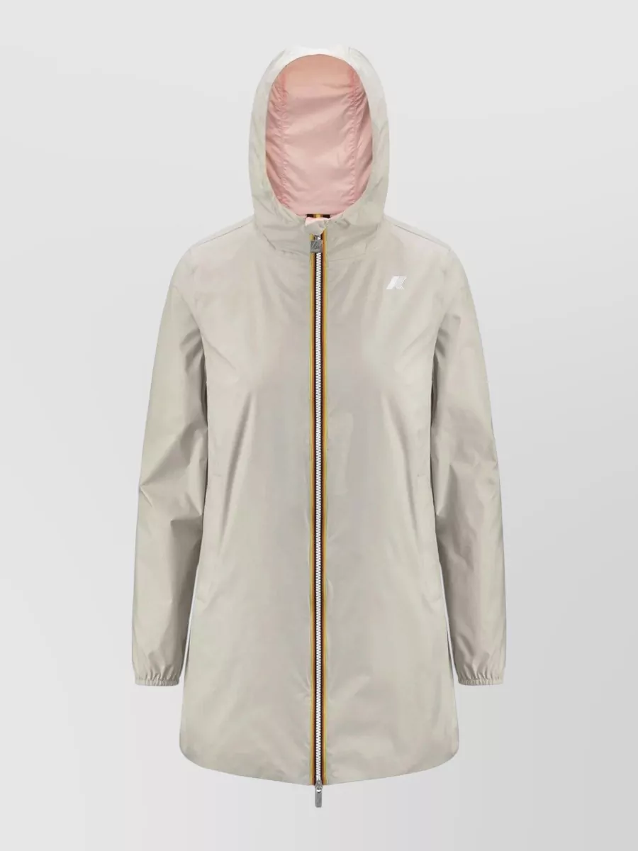 K-Way Nylon Fitted Jacket