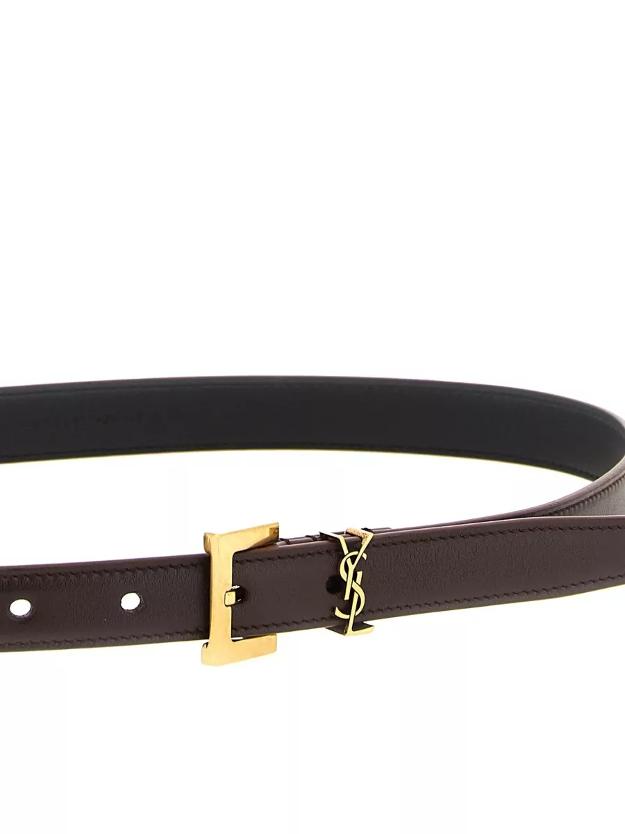 Saint Laurent Eel Leather Belt