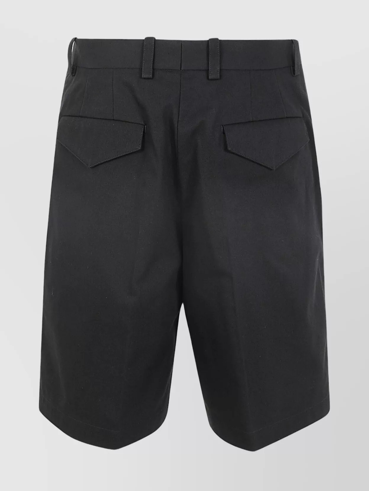 Jil Sander 105 Pleated Front Shorts Pockets