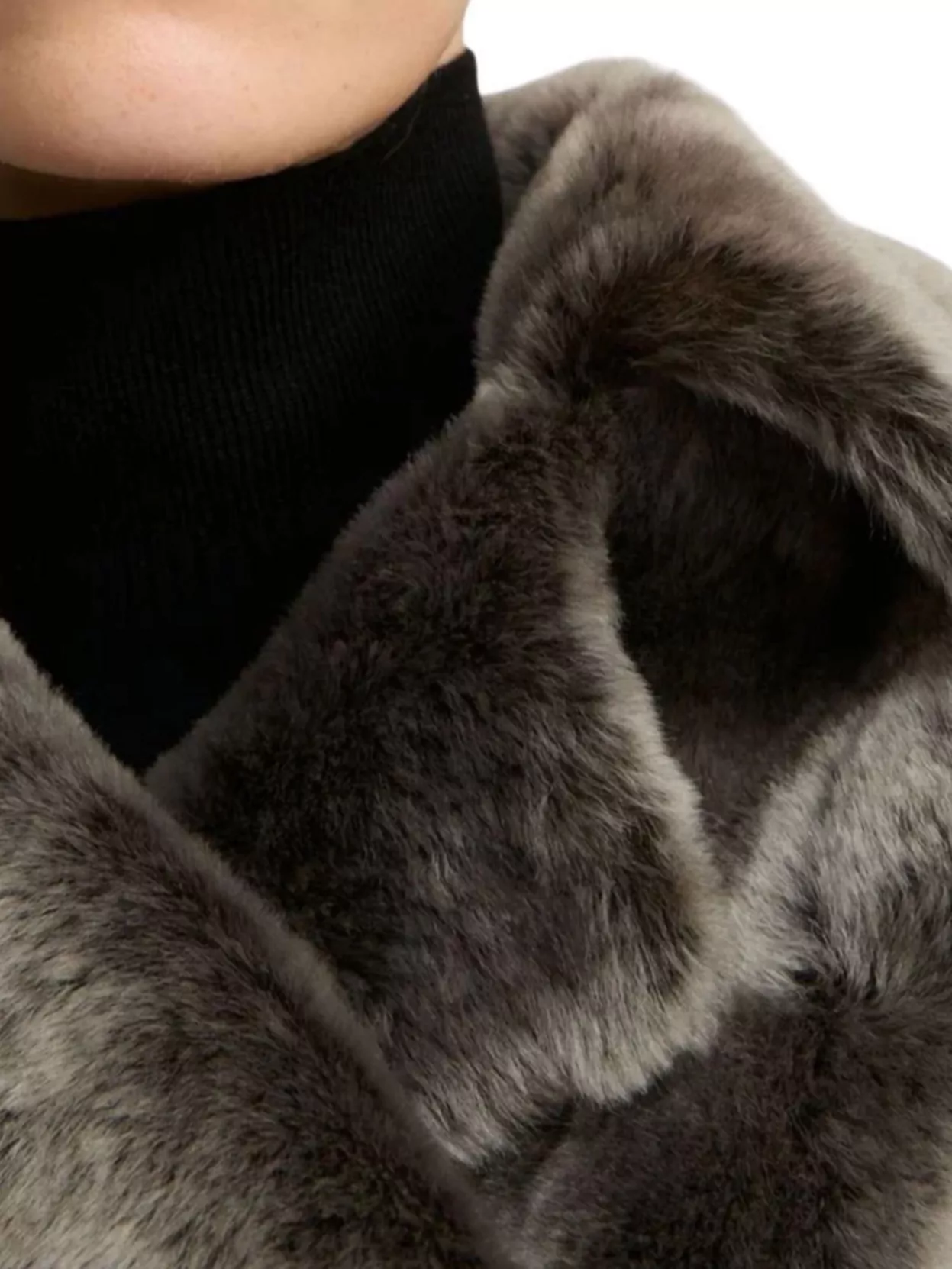 Yves Salomon Lambskin Jacket With Side Zip And Pockets In Gray