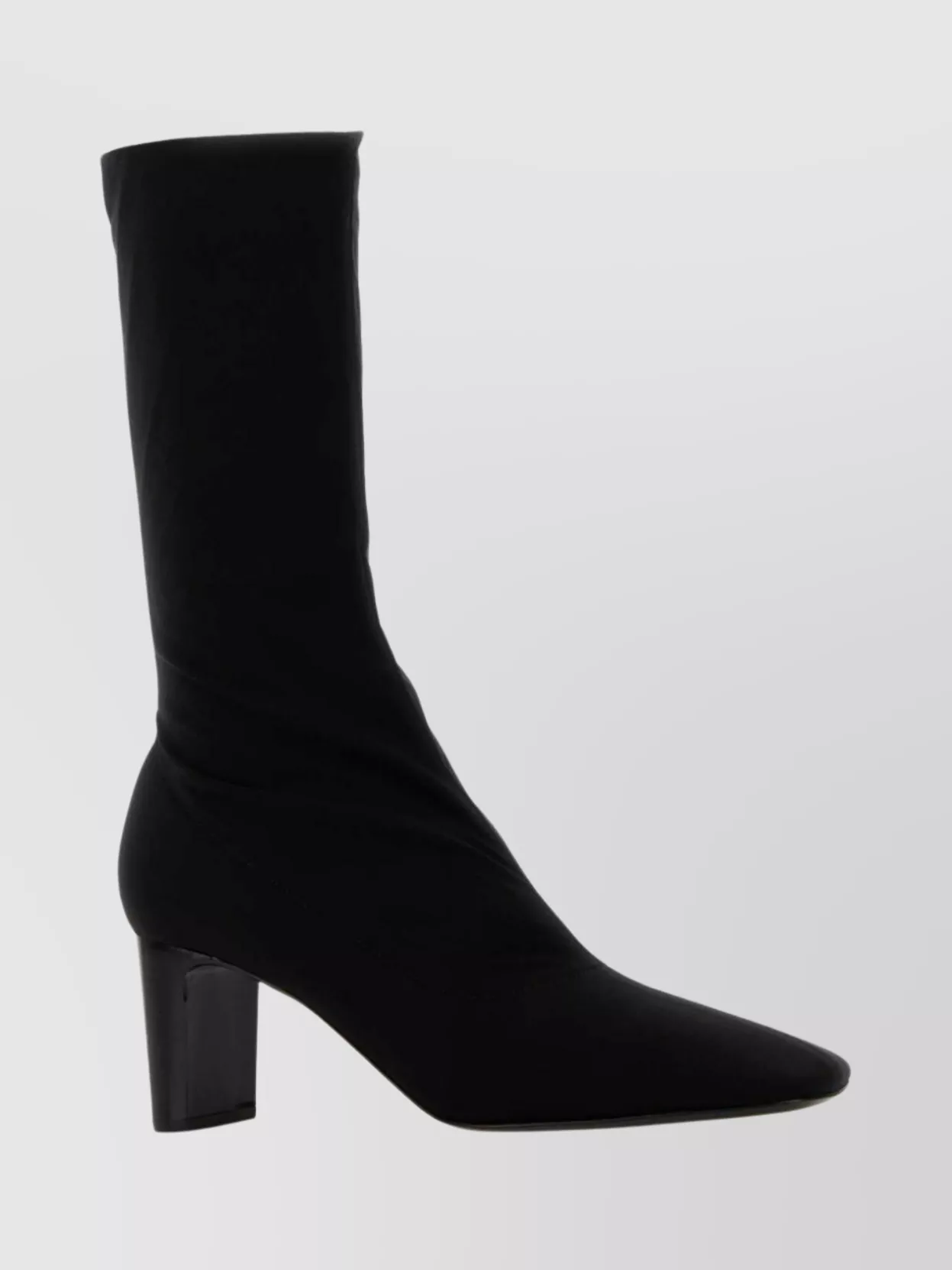 The Row Felice Ankle Boots Block Heel In Animal Print