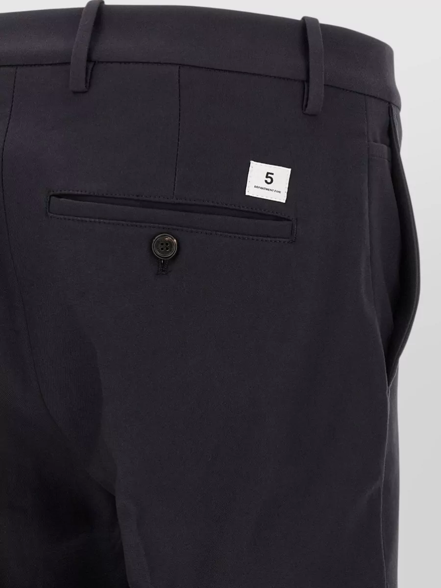 Department 5 Cotton Low-Rise Straight-Leg Chinos