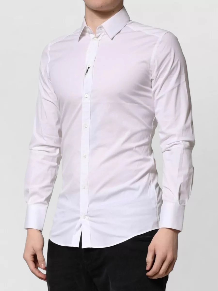 Dolce&Gabbana Cotton Slim-Fit Dress Shirt