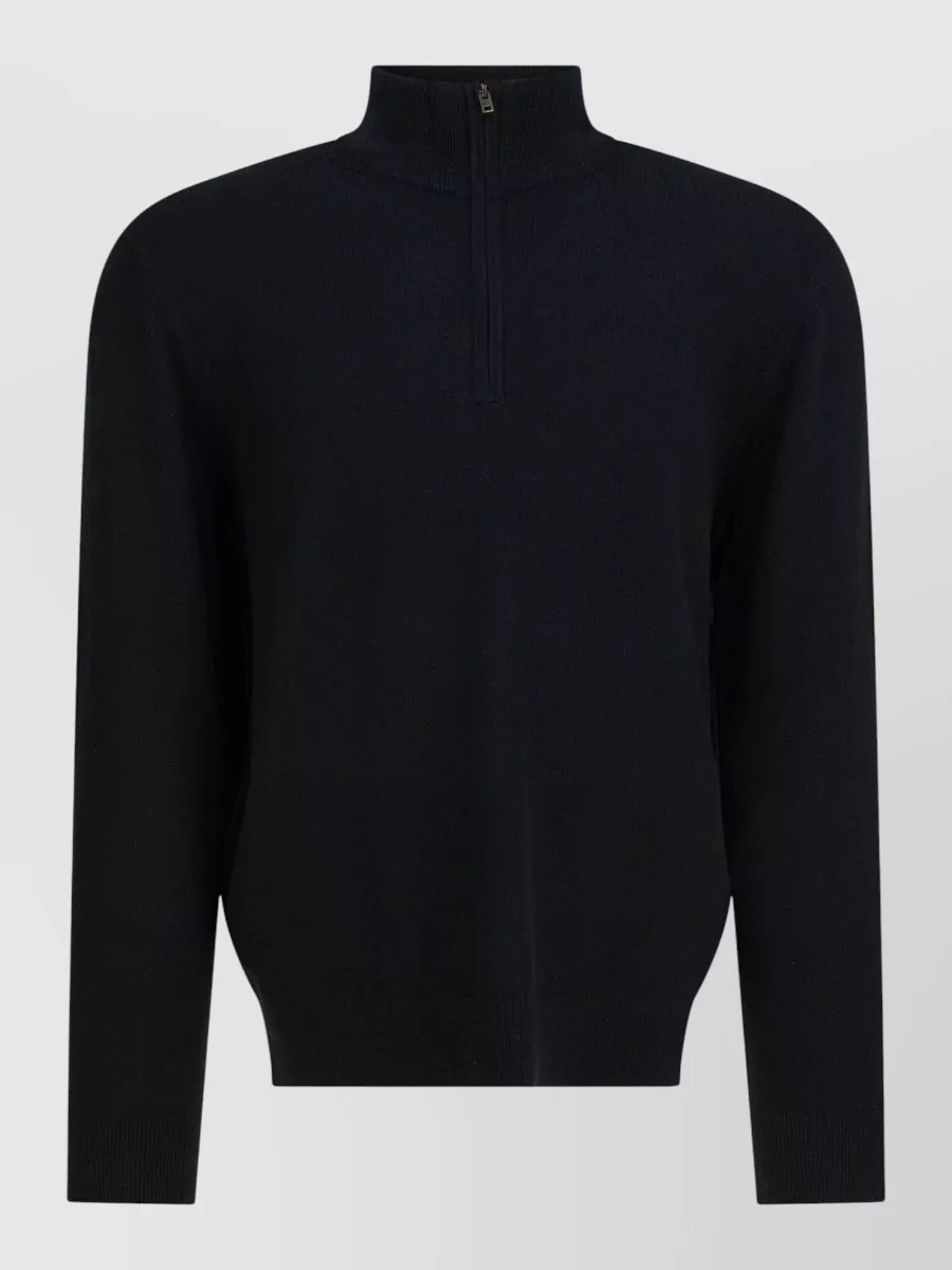 Vince cashmere half zip sweater