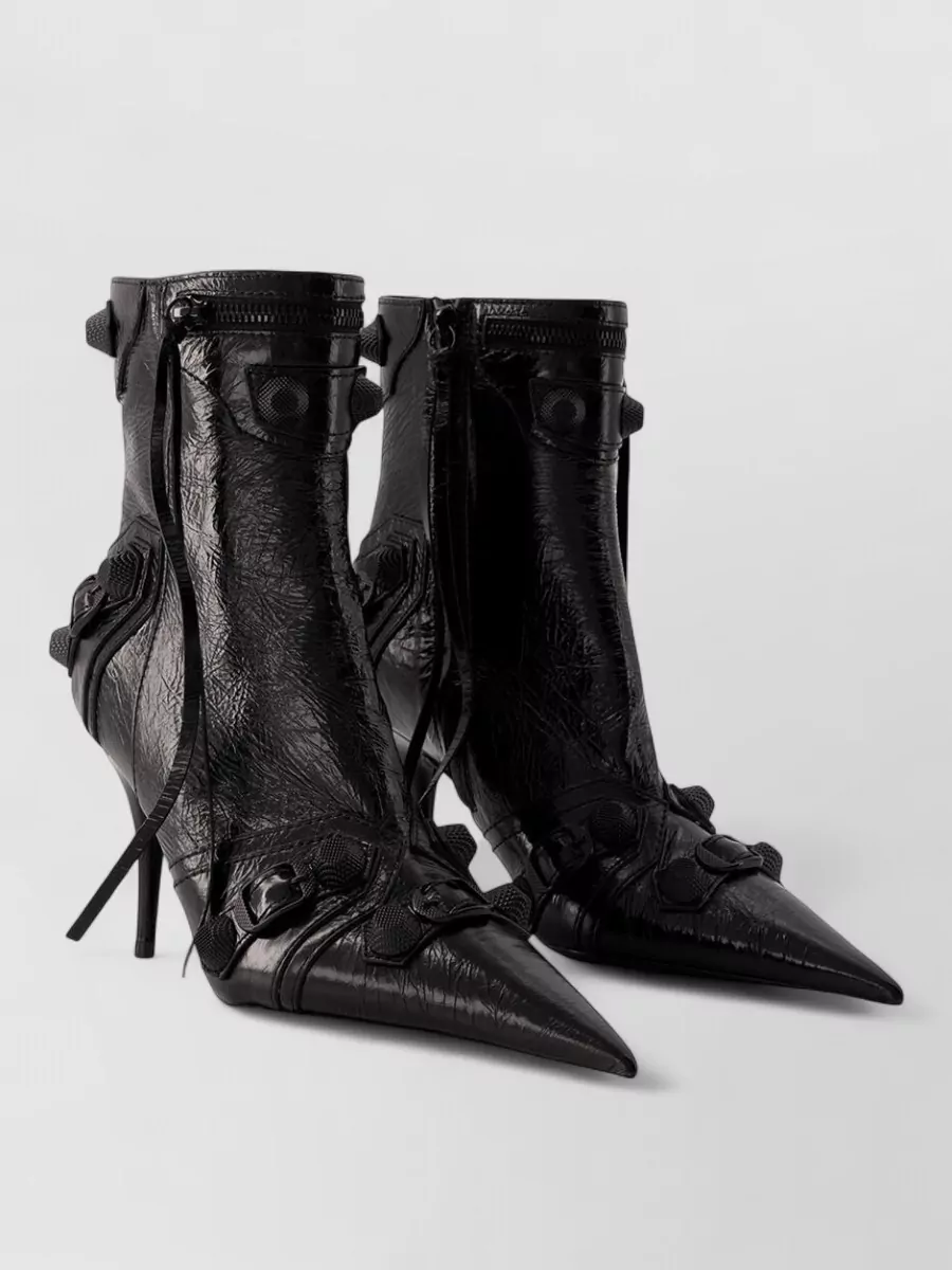 Balenciaga leather ankle boots