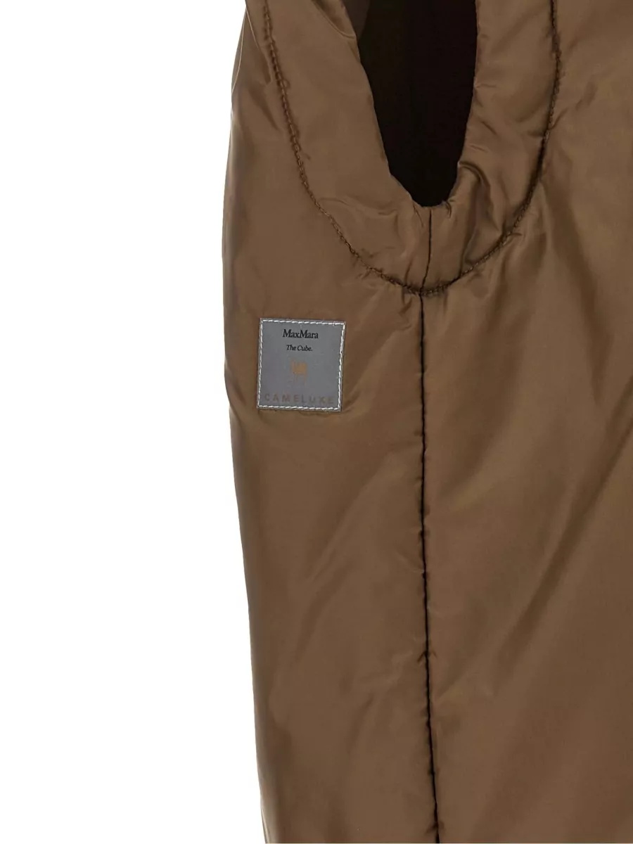 Max Mara Faux Fur Hooded Coat