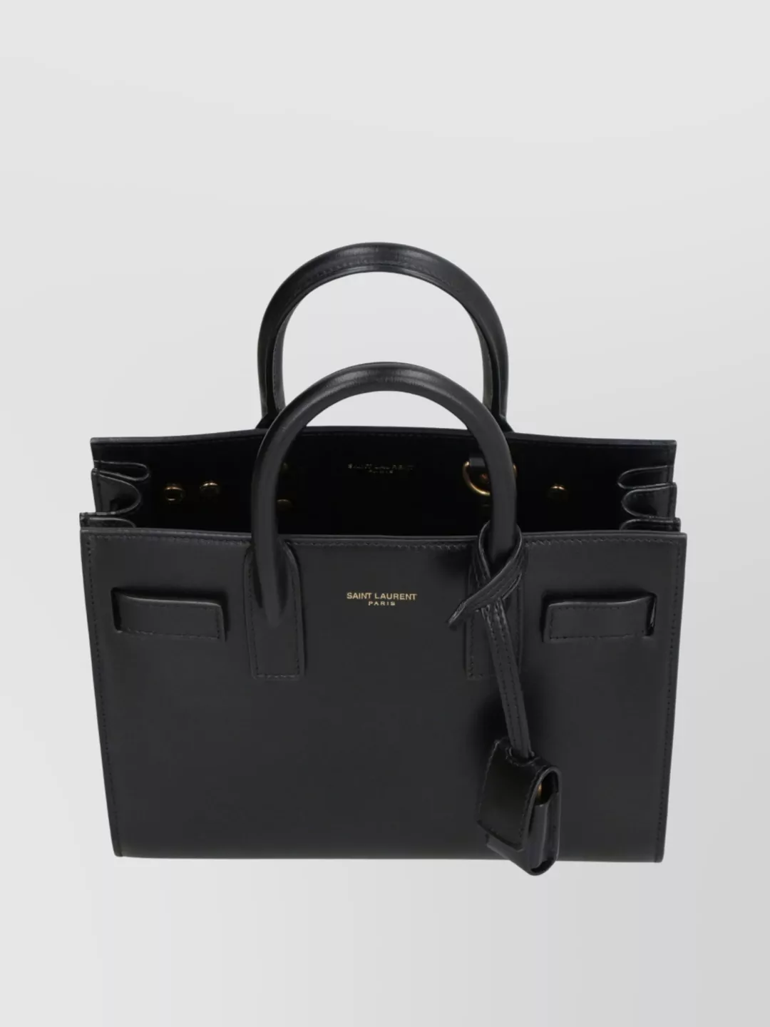 Saint Laurent Day Leather Handbag With Adjustable Strap