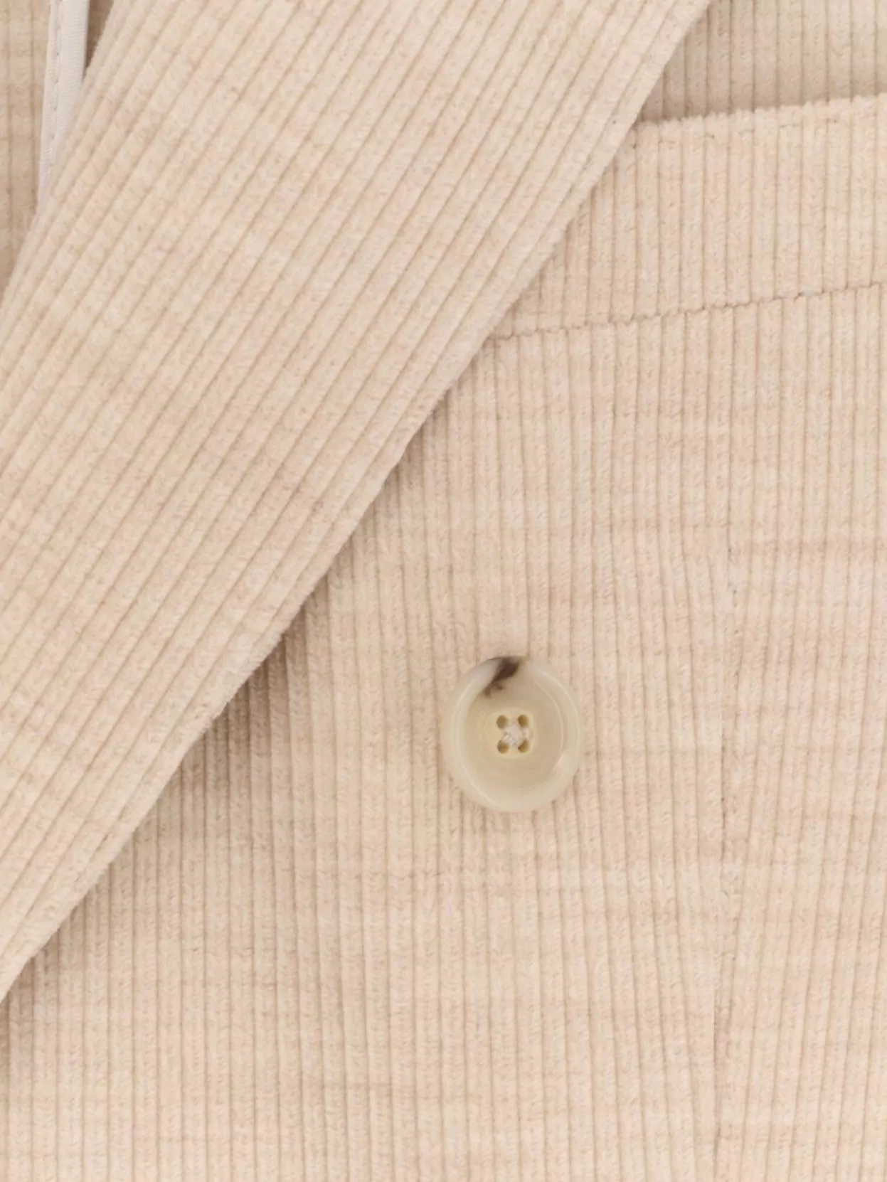 Hugo Boss Double-breasted Corduroy Blazer Pockets In Neutral