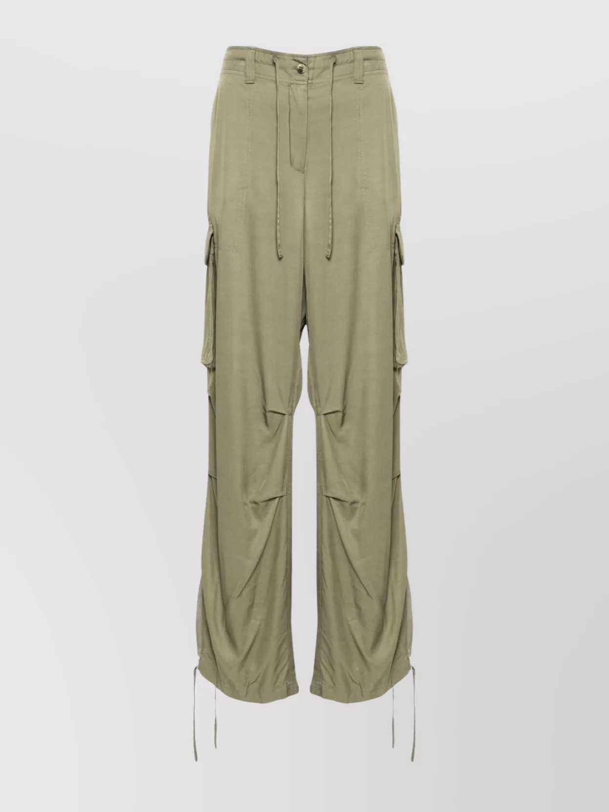 Shop Golden Goose Cargo Trousers Ankle Zips