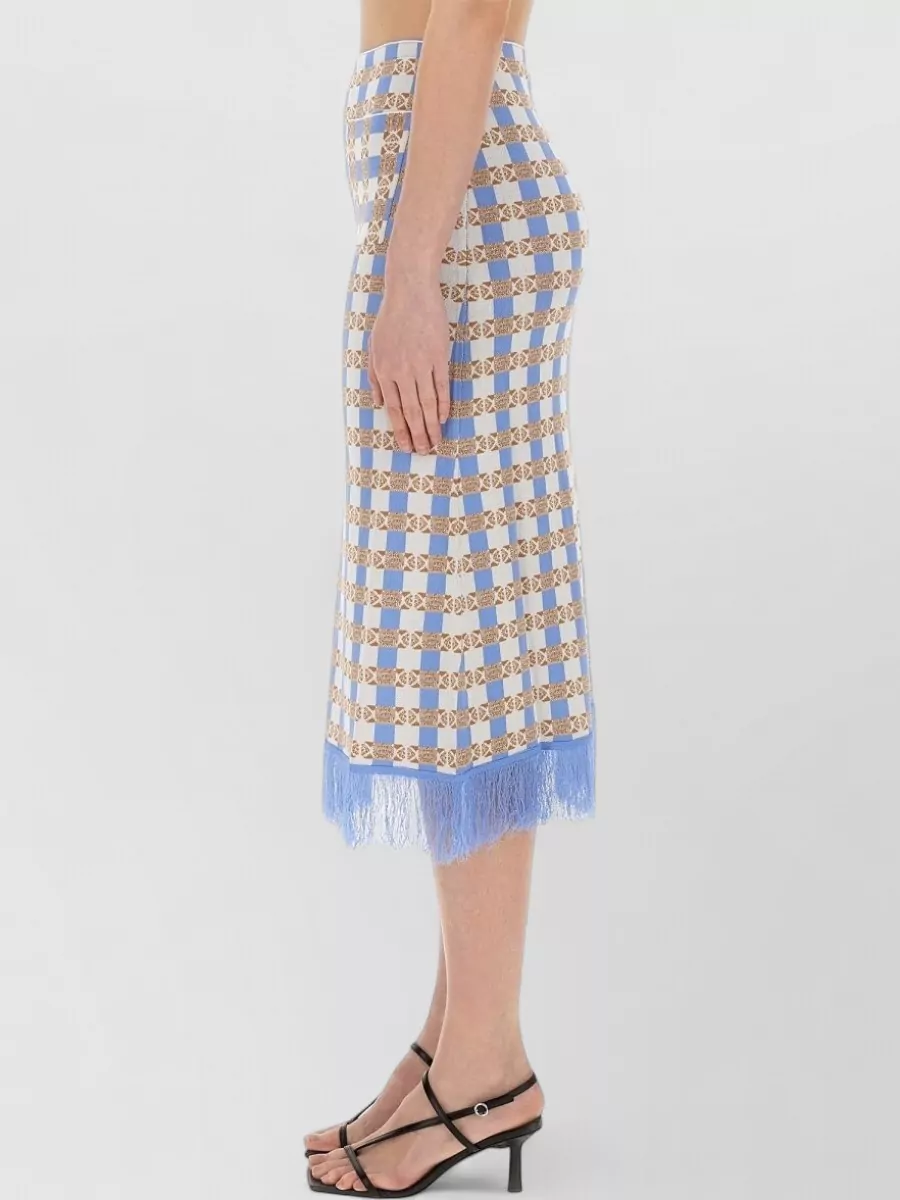 Baum Und Pferdgarten Viscose Fitted Skirt