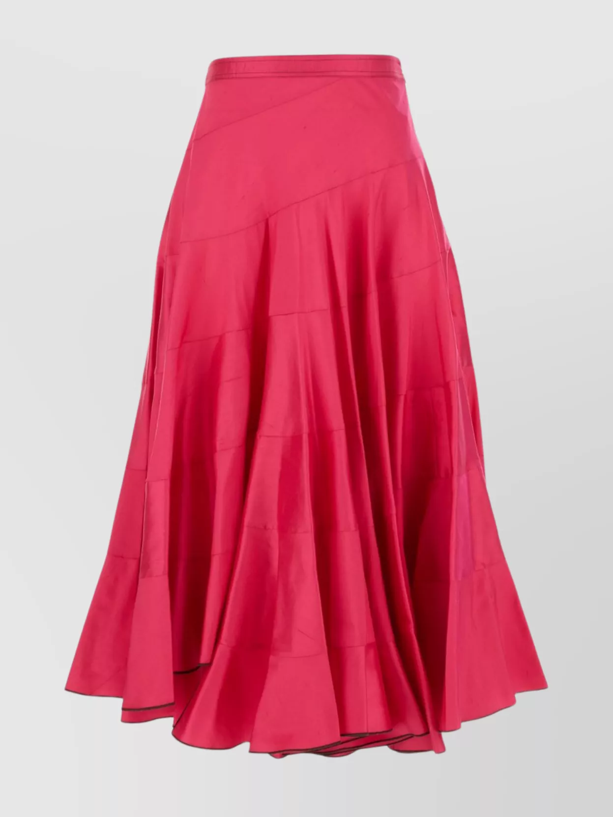 Tory Burch Flared high waist silk skirt