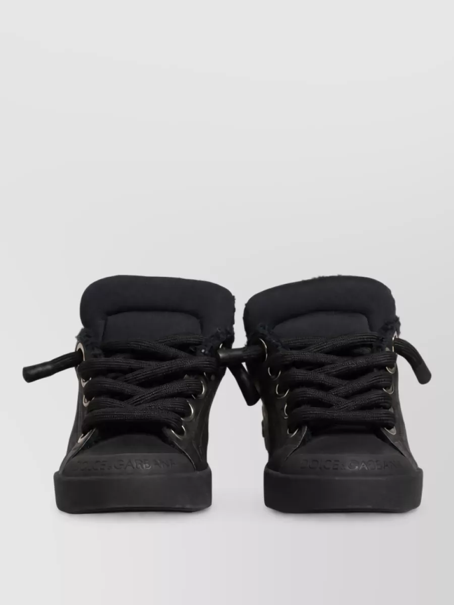 Dolce&Gabbana leather low top sneakers
