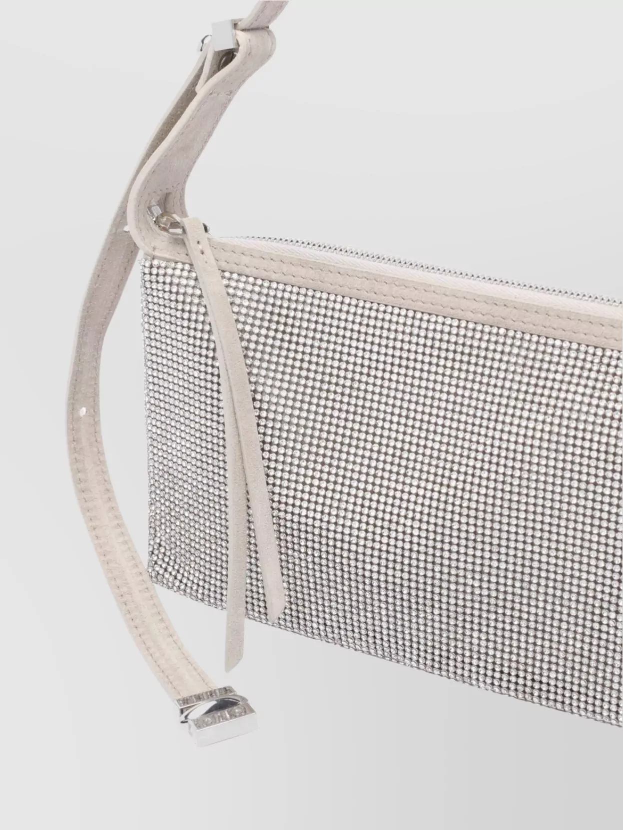 Benedetta Bruzziches Rhinestone Strap And Adjustable Shoulder