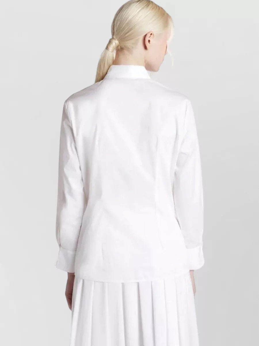 Simona Corsellini Cotton Midi Shirt Dress