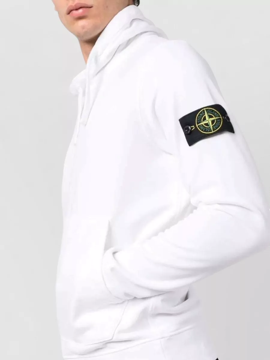 Stone Island Cotton Fleece Hoodie