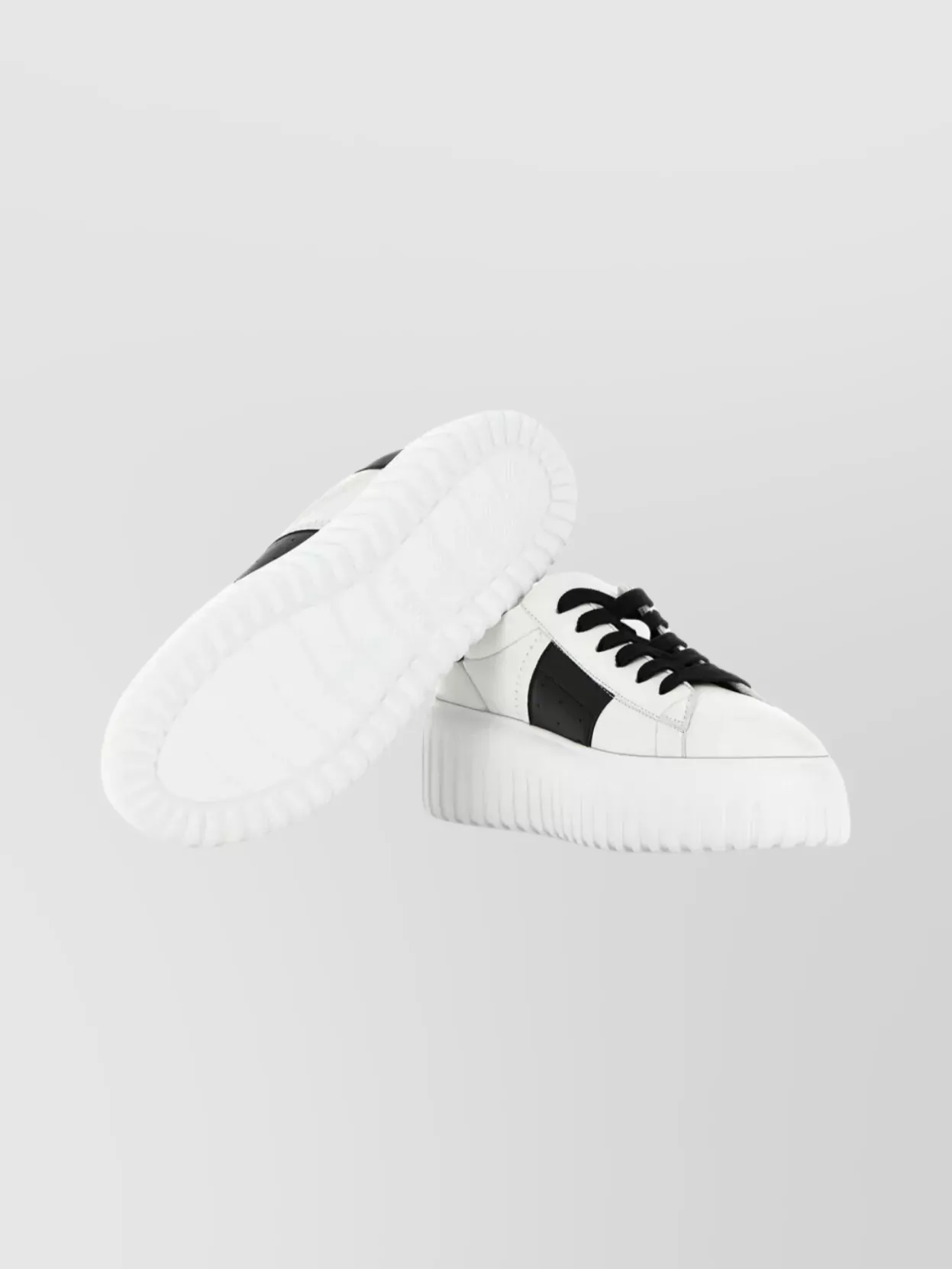 Hogan Sneakers With Thick Sole And Perforated Panel