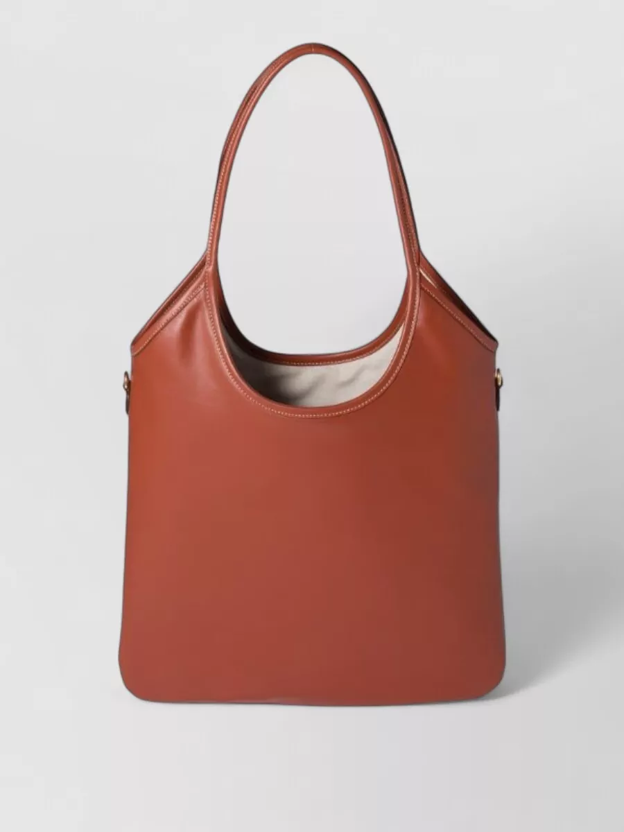 Miu Miu Softy Shoulder Bag Double Handles Rectangular