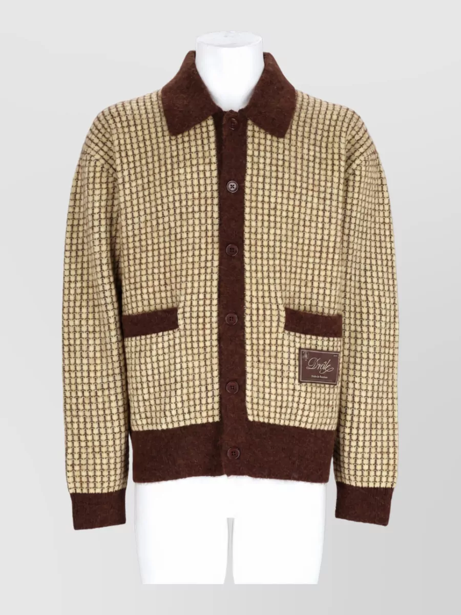 Drôle De Monsieur wool lightweight jacket