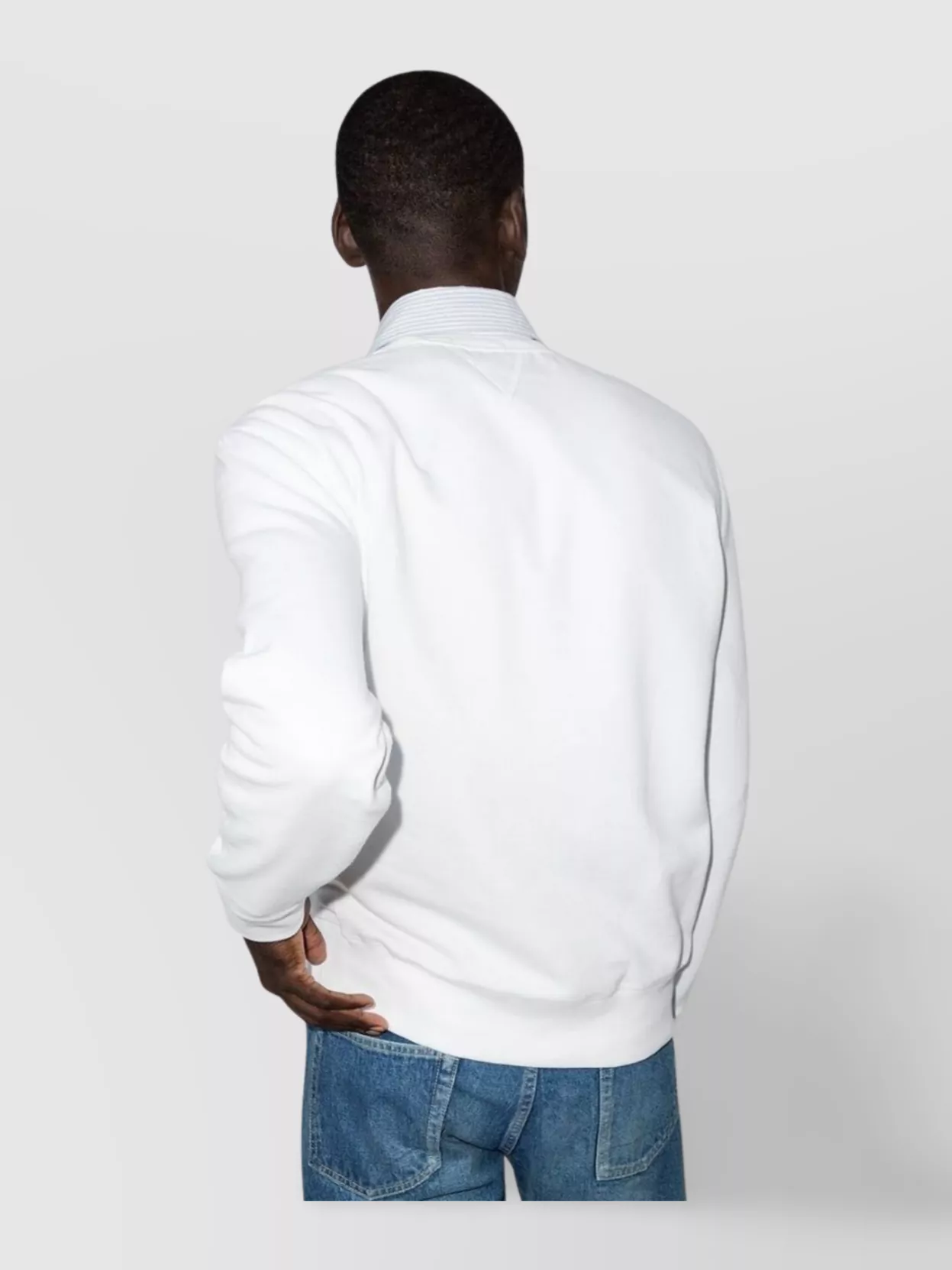 Ralph Lauren Cotton-Blend Logo Hoodie Ribbed Finish